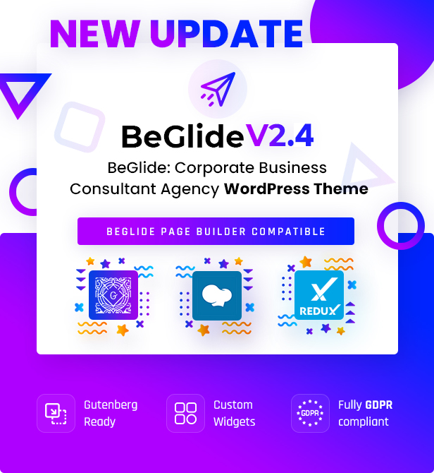 BeGlide: Corporate Business Consultant Agency WordPress Theme - 2