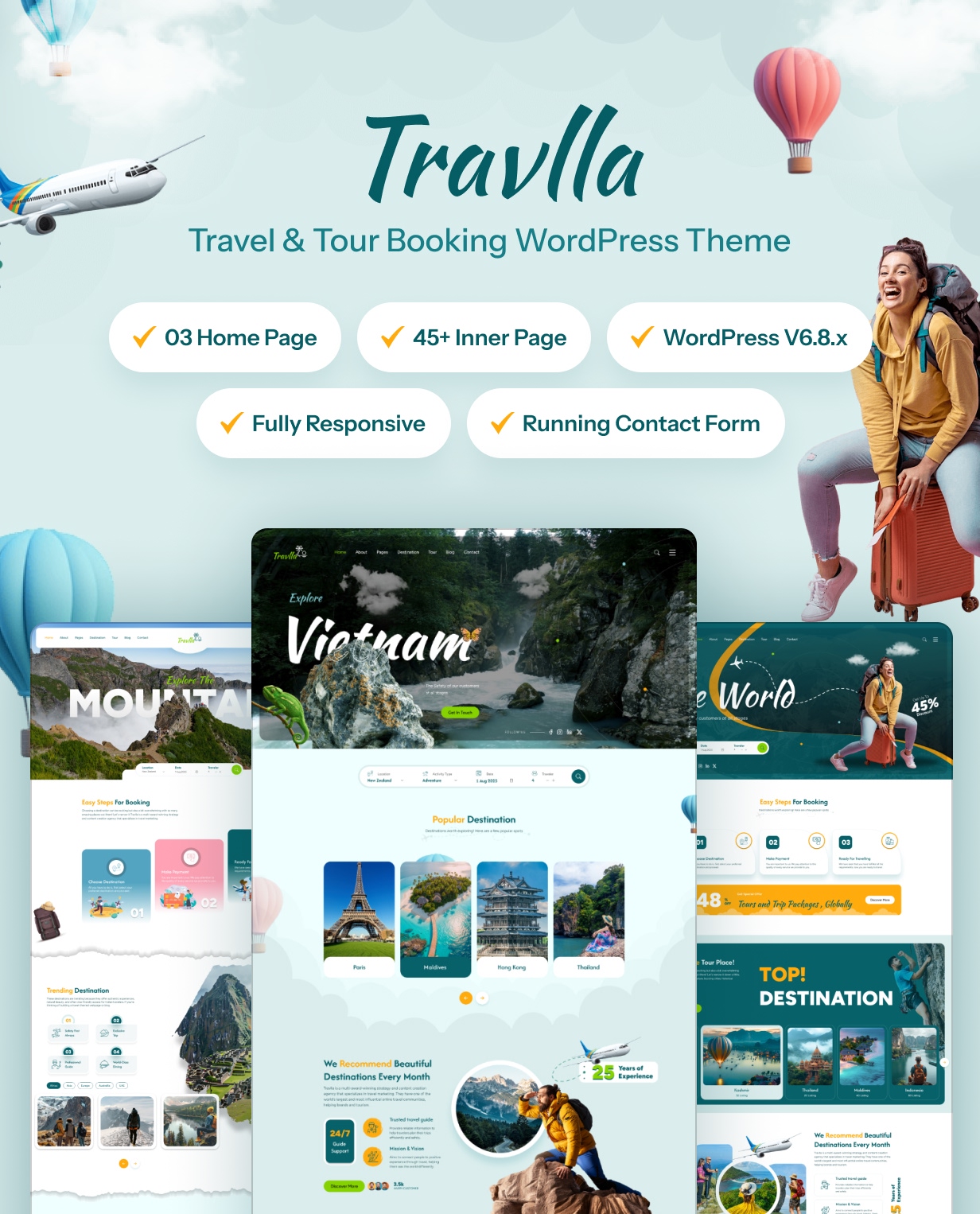 Travlla Wordpress